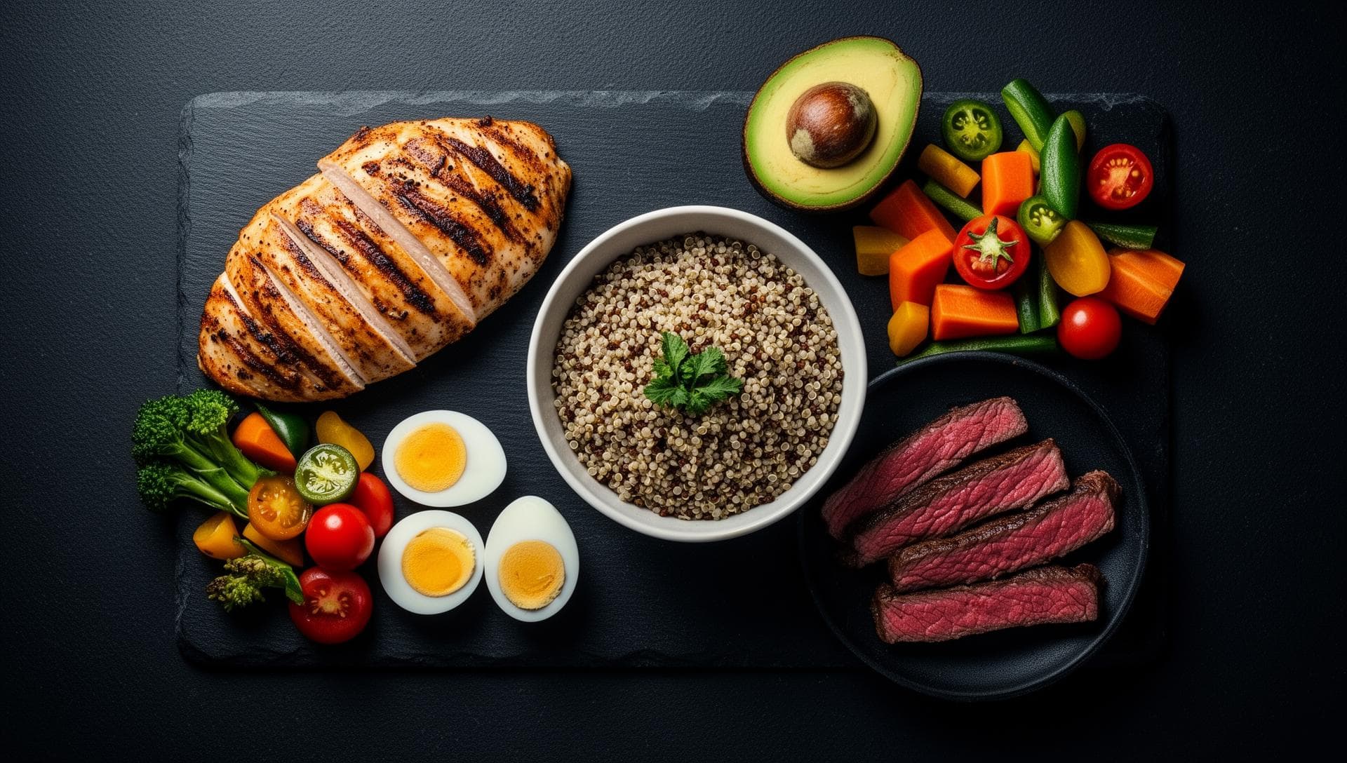 High protein meals